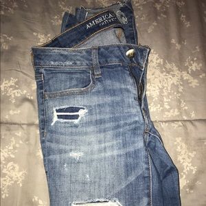 American Eagle super low jeggings