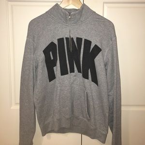 Pink crew neck