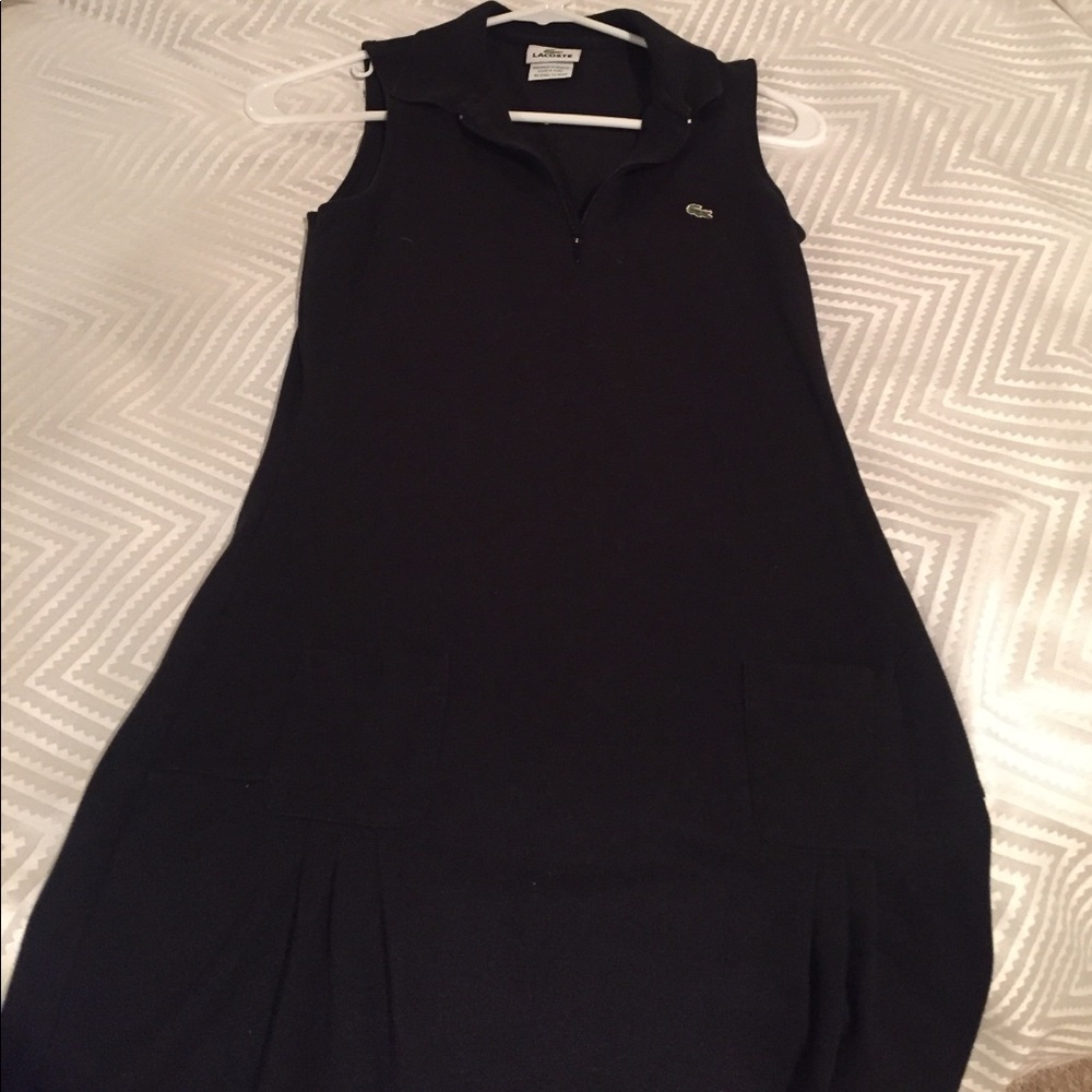BLACK LACOSTE DRESS!