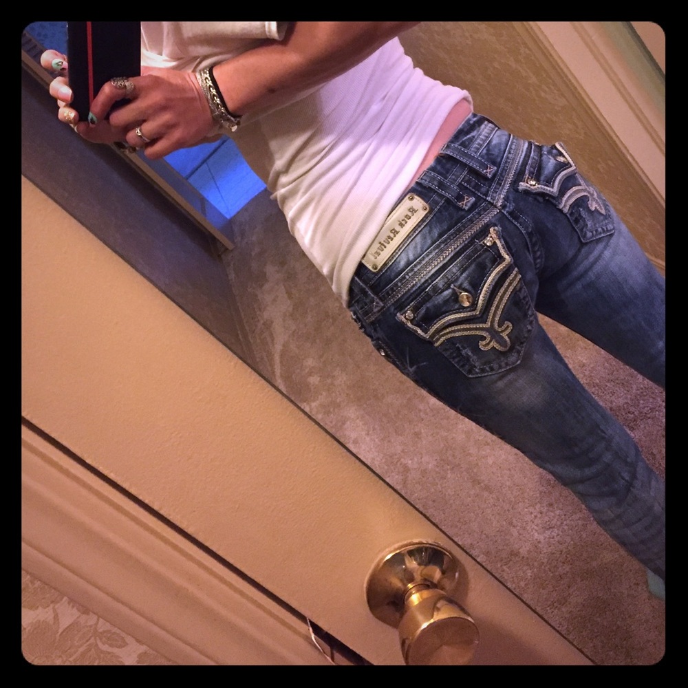 Brand new rock revival jeans