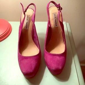 Steve Madden Purple Pumps