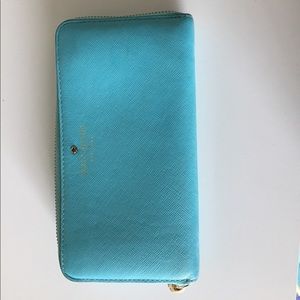 Kate Spade blue wallet