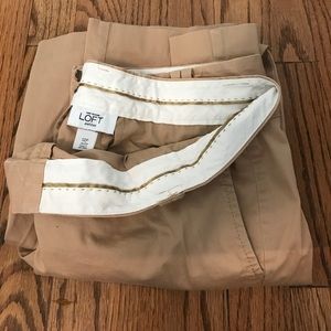 Loft Julie khaki trousers