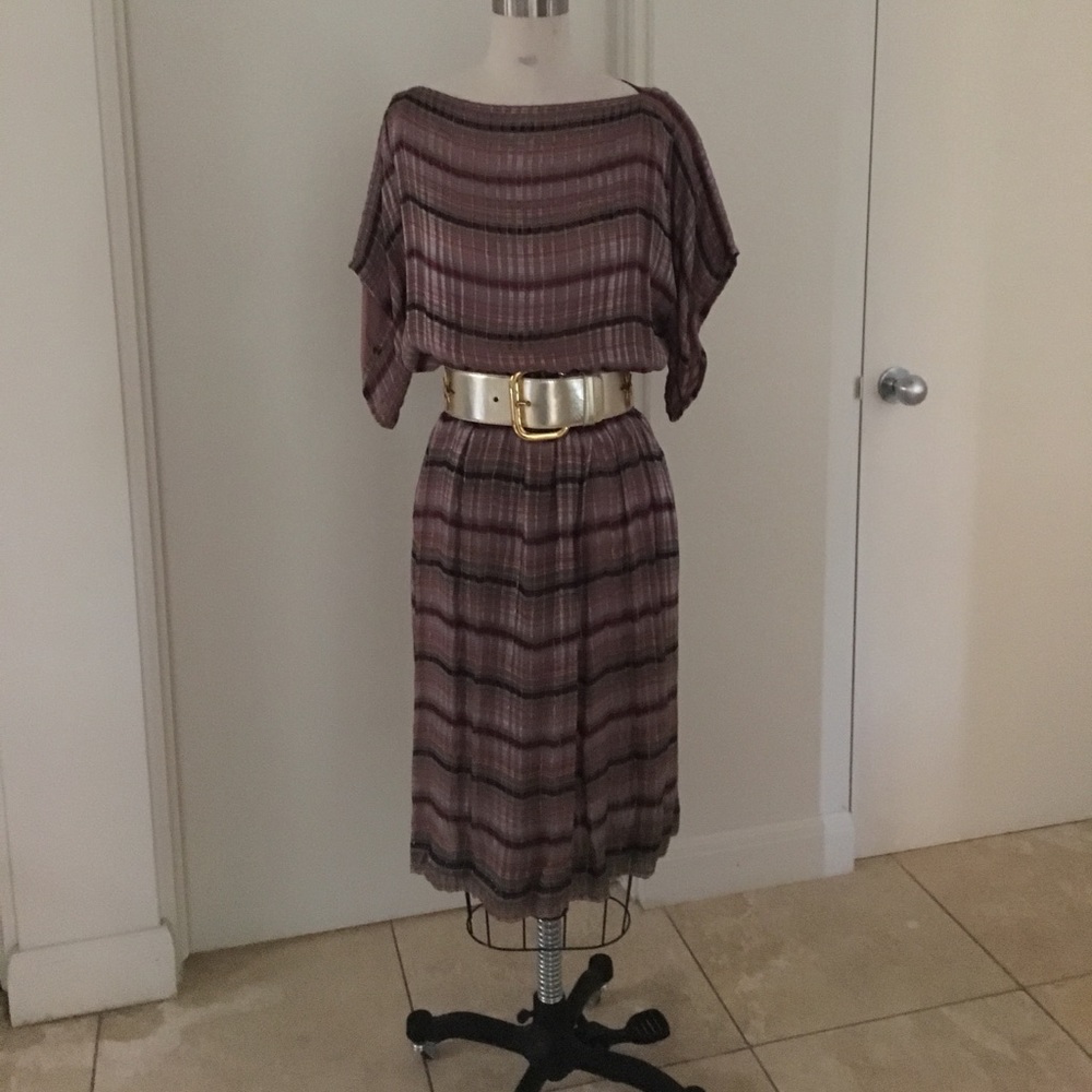 Vintage Stanley Sherman Silk Dress
