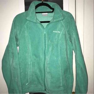 Teal Fleece Jacket