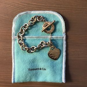 RETURN TO TIFFANY HEART TAG TOGGLE BRACELET