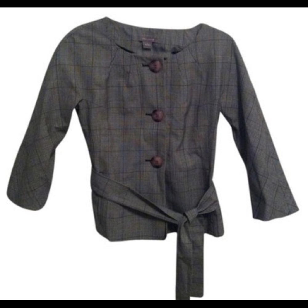 Plaid blazer