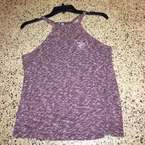 Charlotte Russe Purple Halter Top