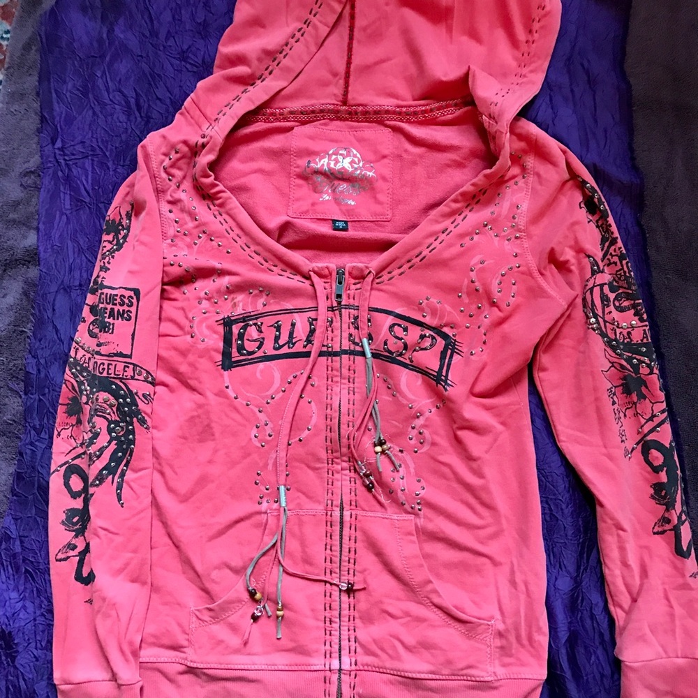 Guess Zip up sweatshirt