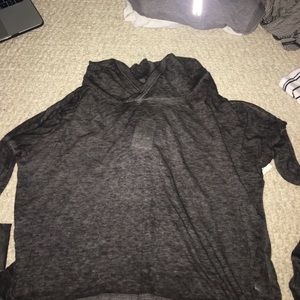 thin grey hoodie forever 21