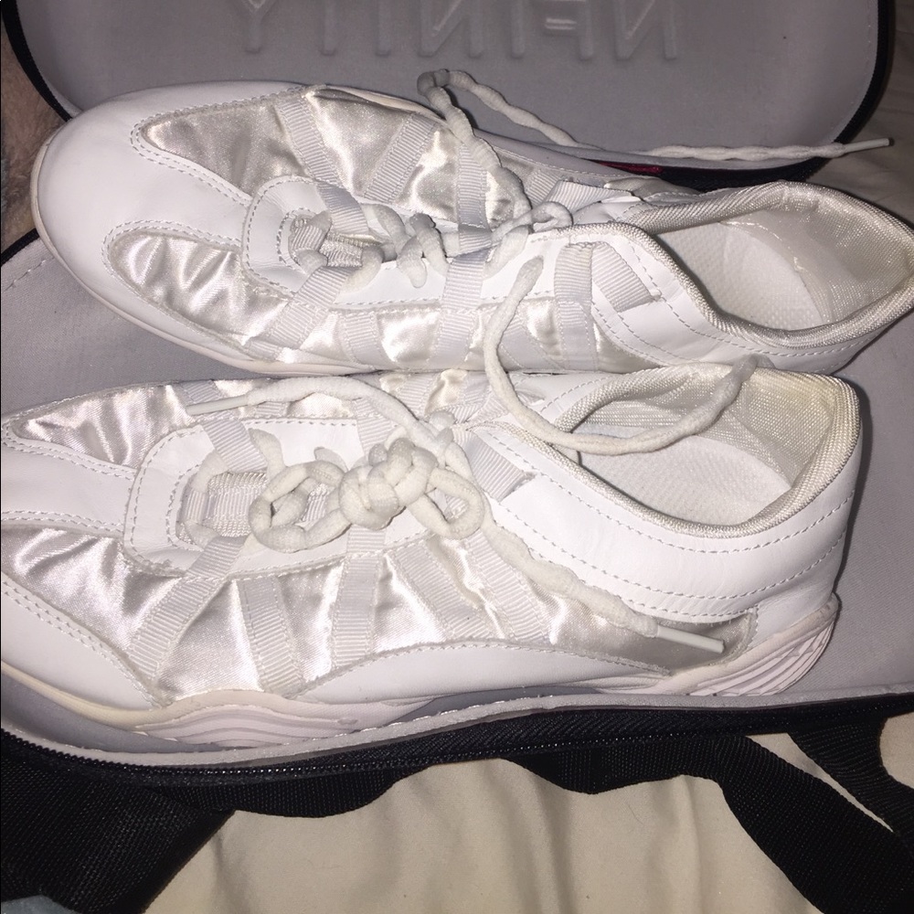 NFINITY CHEER SHOES. DOWN TO $65! NEVER WORN