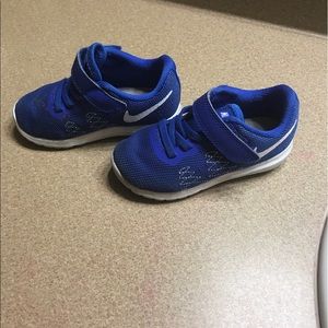 Blue nikes