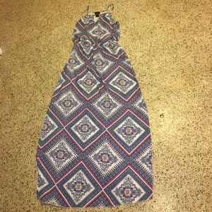 Blue Long Summer Dress