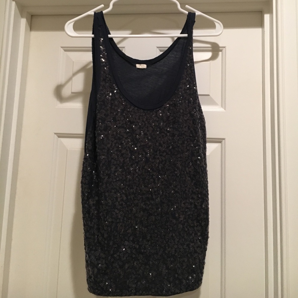 J.crew sequin tank