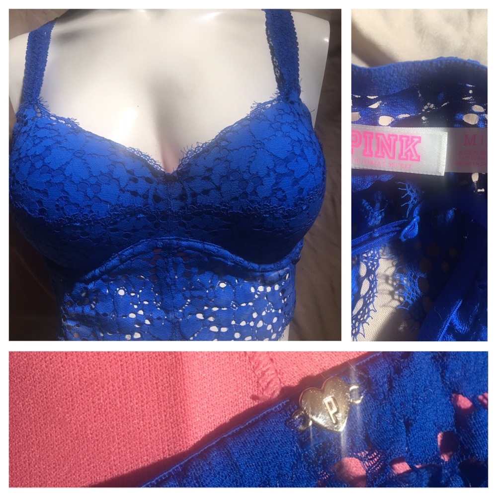 Victoria's Secret Pink Lightly lined Lace Bralette