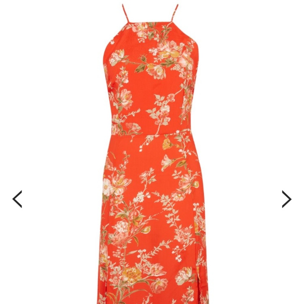 Topshop Eastern Floral Dress