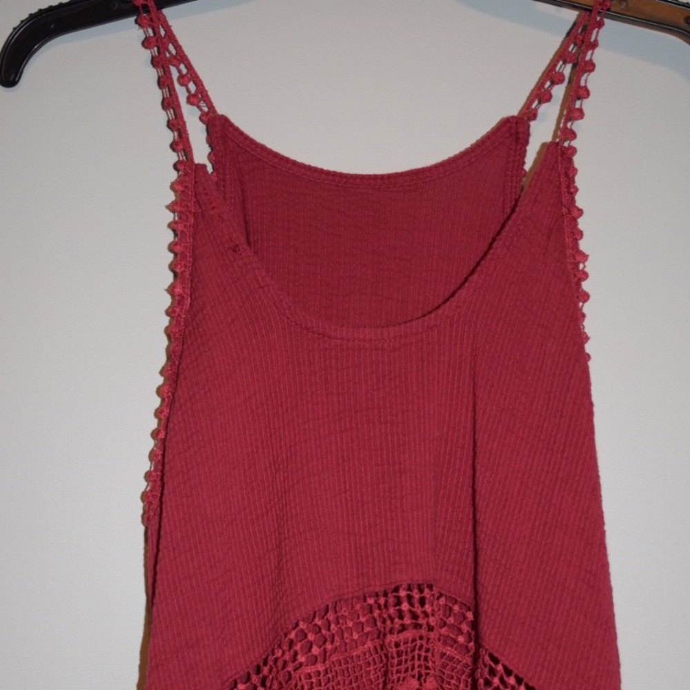 Fuchsia summer tank top