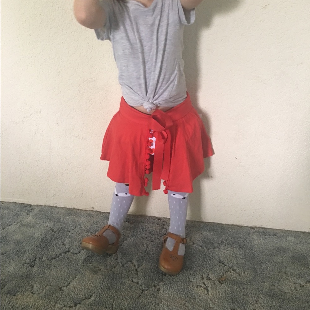 Cape skirt outfit 3t