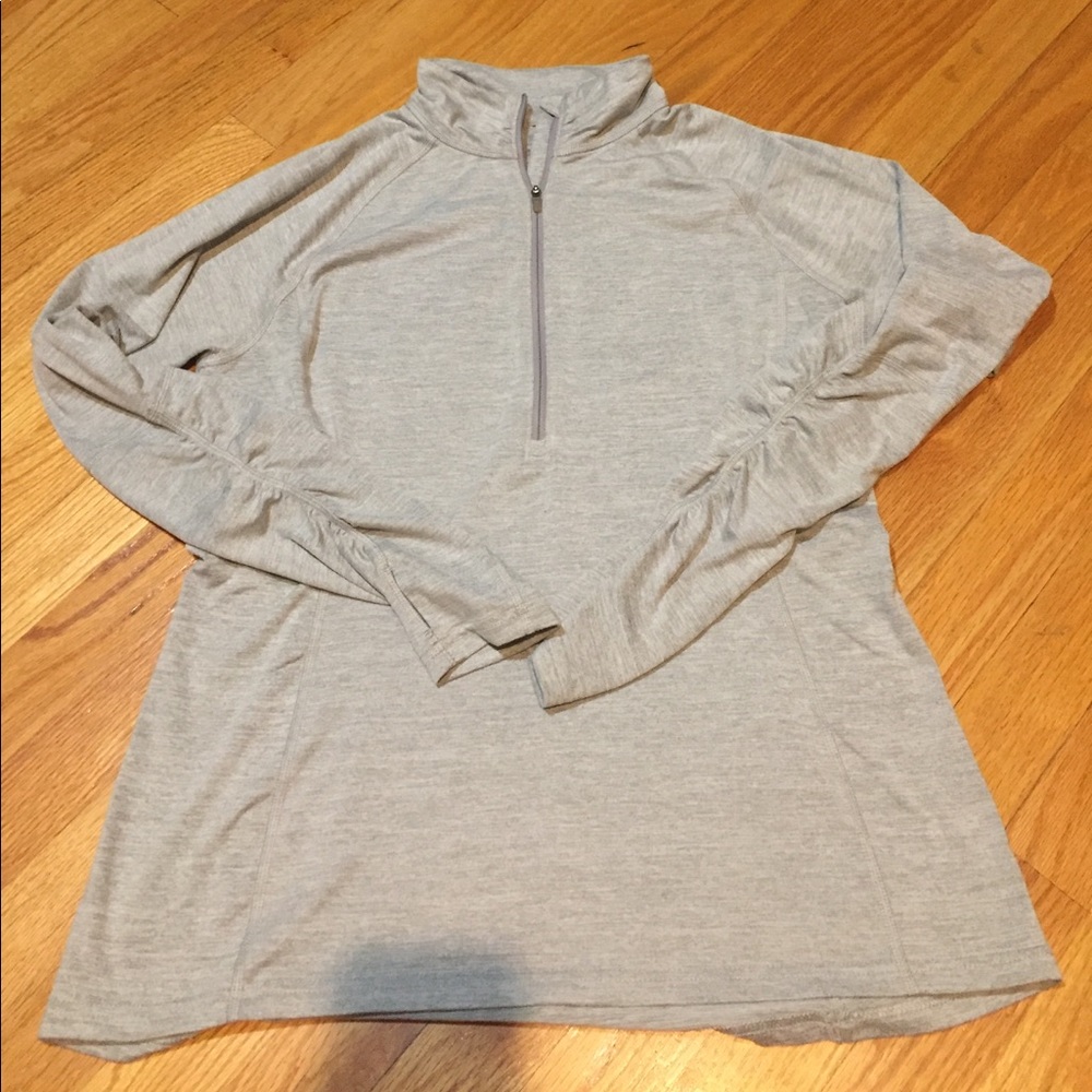 Gray Lucy Zip Up