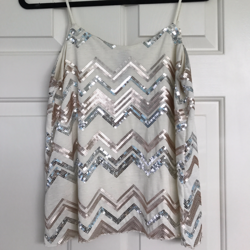 Francesca's Sequin Tank