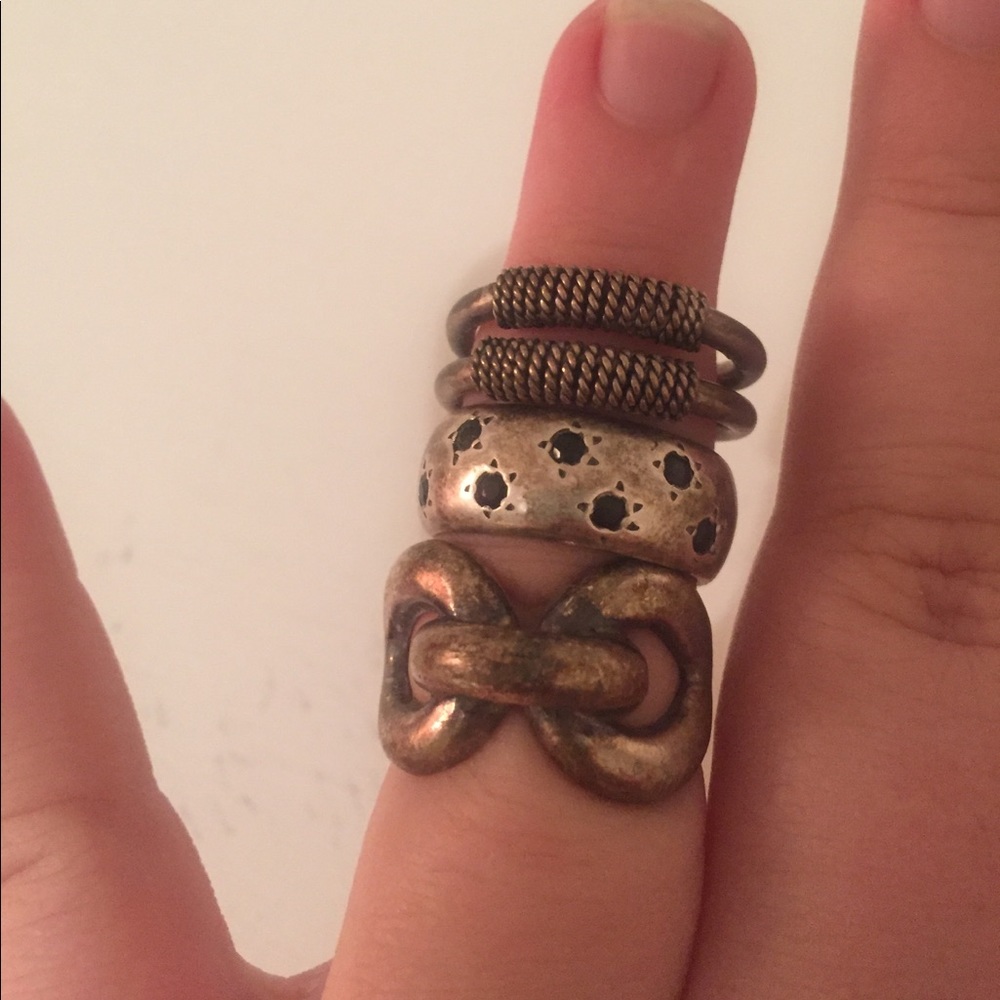 set of 3 antique rings