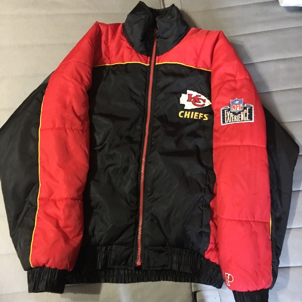 Vintage Kansas City Chiefs pro player jackets
