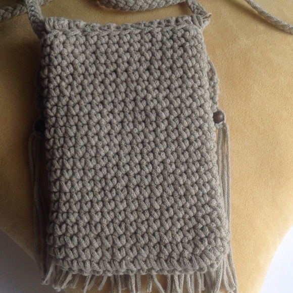 Macrame Purse by Rusty - Picture 2 of 7