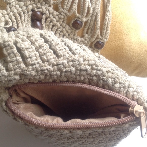 Macrame Purse by Rusty - Picture 3 of 7