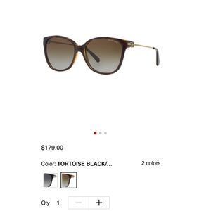 Michael kors tortoises shelled sunglasses