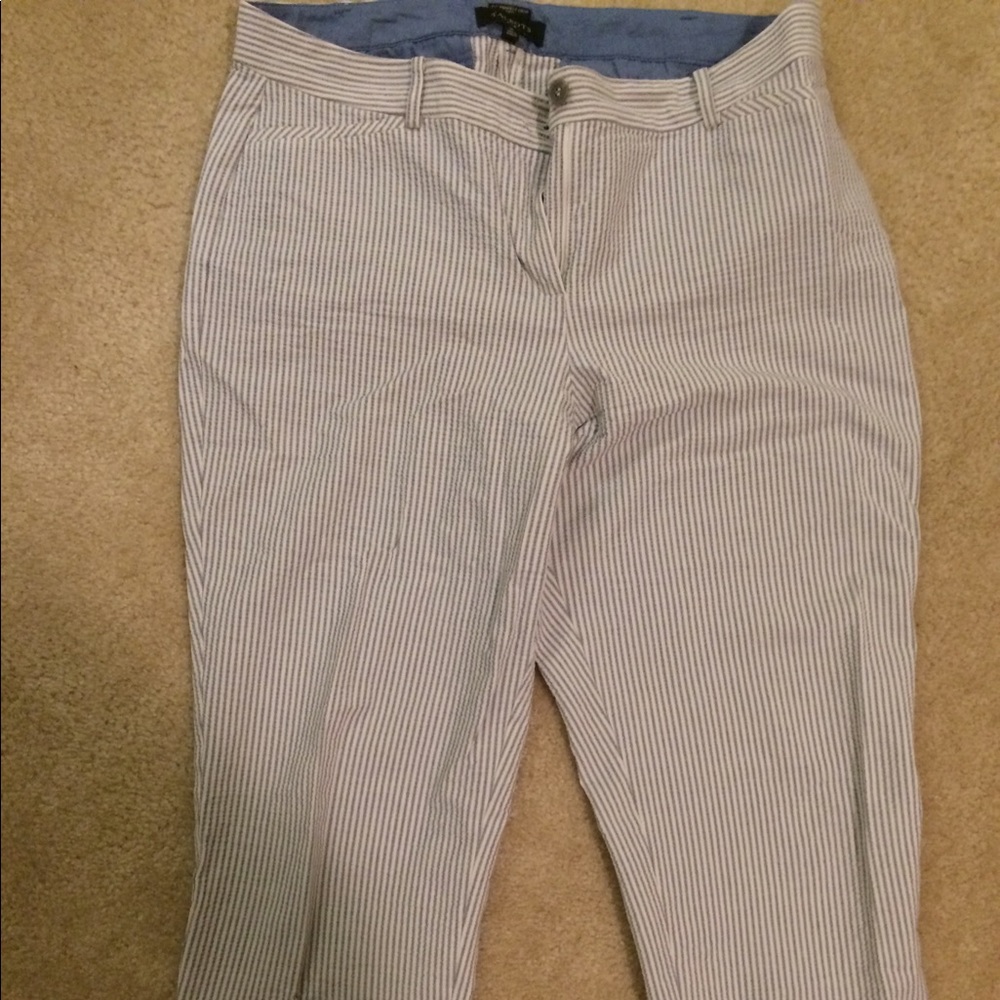 Talbots Curvy Crop Pants - 16
