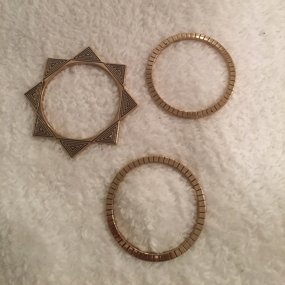 Gold bangles - Picture 3 of 3