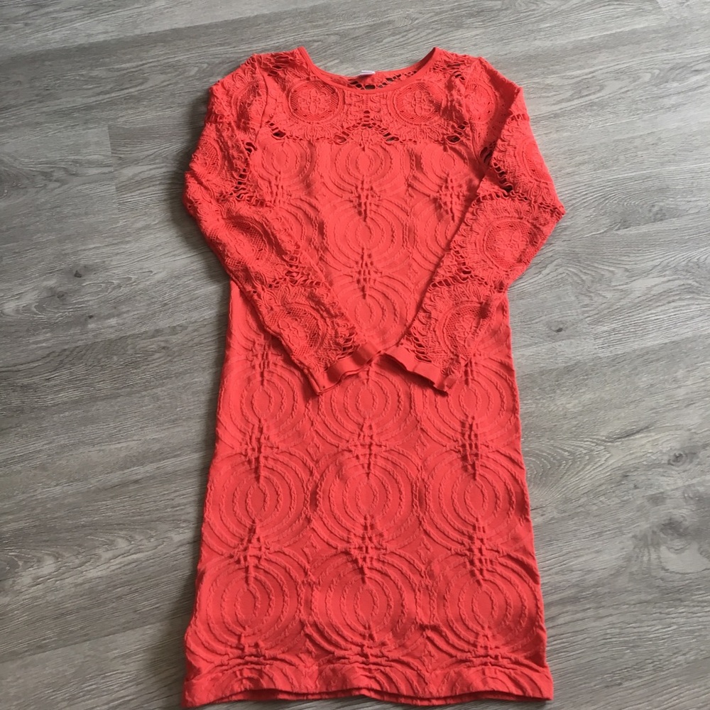 ❤Coral dress