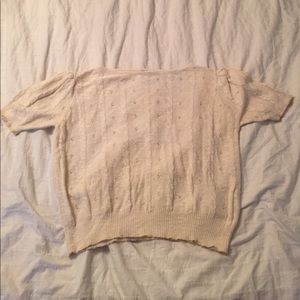 White Vintage Sweater
