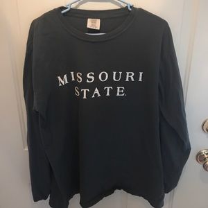 Grey CC long sleeve Missouri State
