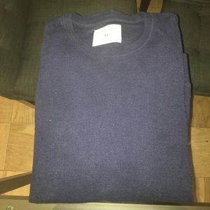 Blue CrewNeck long sleeve shirt