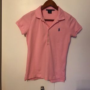 Ralph Lauren Sport classic pink polo 🌺💕