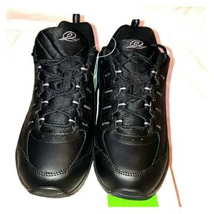 Easy Spirit black leather sneakers