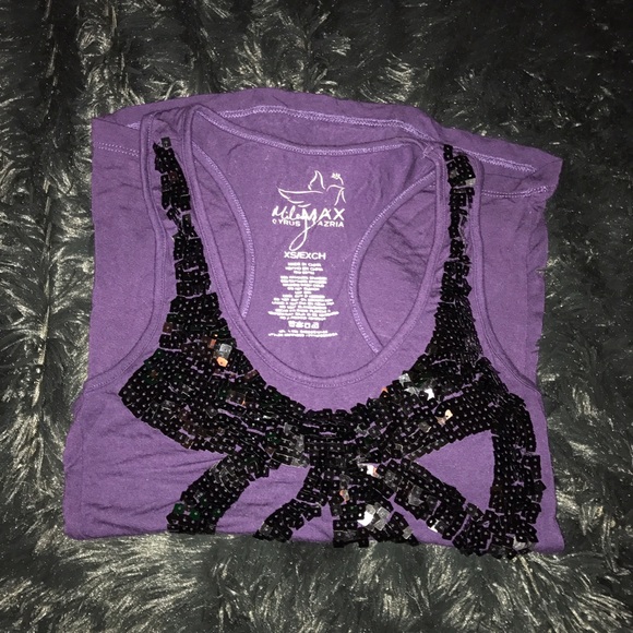 Purple designed tank - Picture 3 of 3