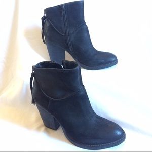 Steve Madden Radioo blk leather boots