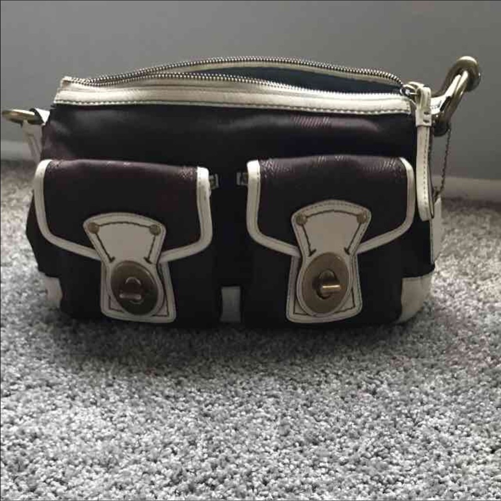 100% authentic coach shoulder back