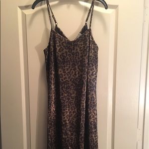 Leopard print dress