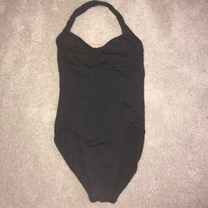 Halter dance leotard