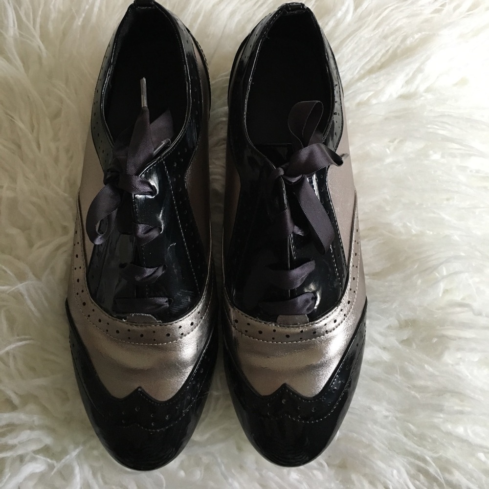 Metallic Oxfords
