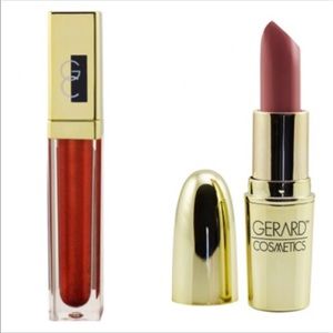 Gerard Cosmetics Lipstick &Lip Gloss.