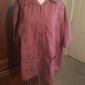 The Genuine Haband Guayaberas button down