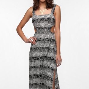 YAYA for Urban Outfitters maxi cut out dress - sm
