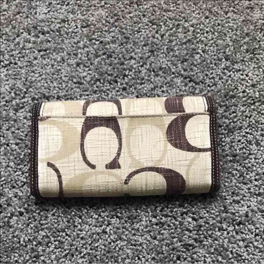 Large checkbook wallet - Picture 2 of 3