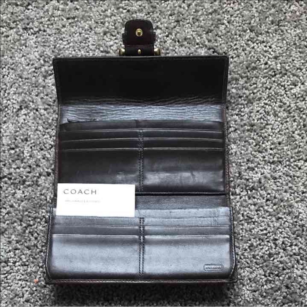 Large checkbook wallet - Picture 3 of 3