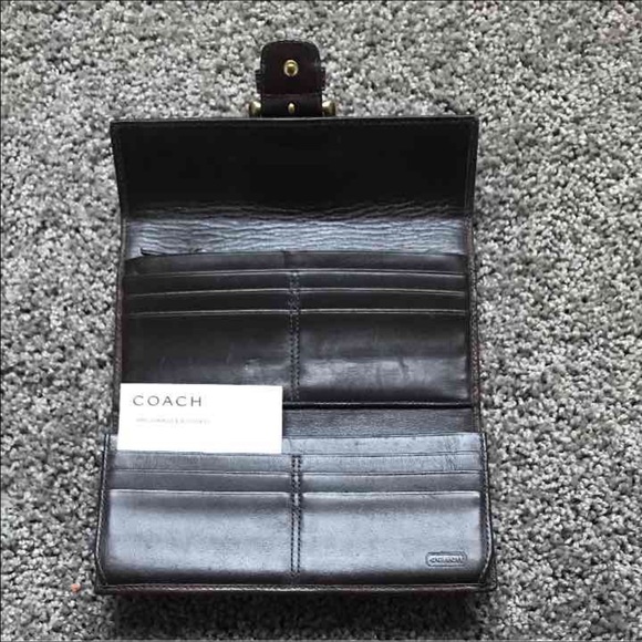 Large checkbook wallet - Picture 3 of 3