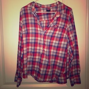 J Crew. Flannel shirt